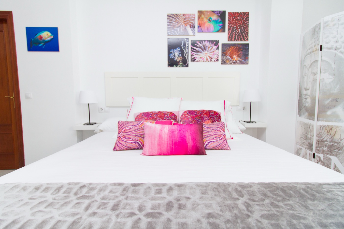 Detalle de la cama